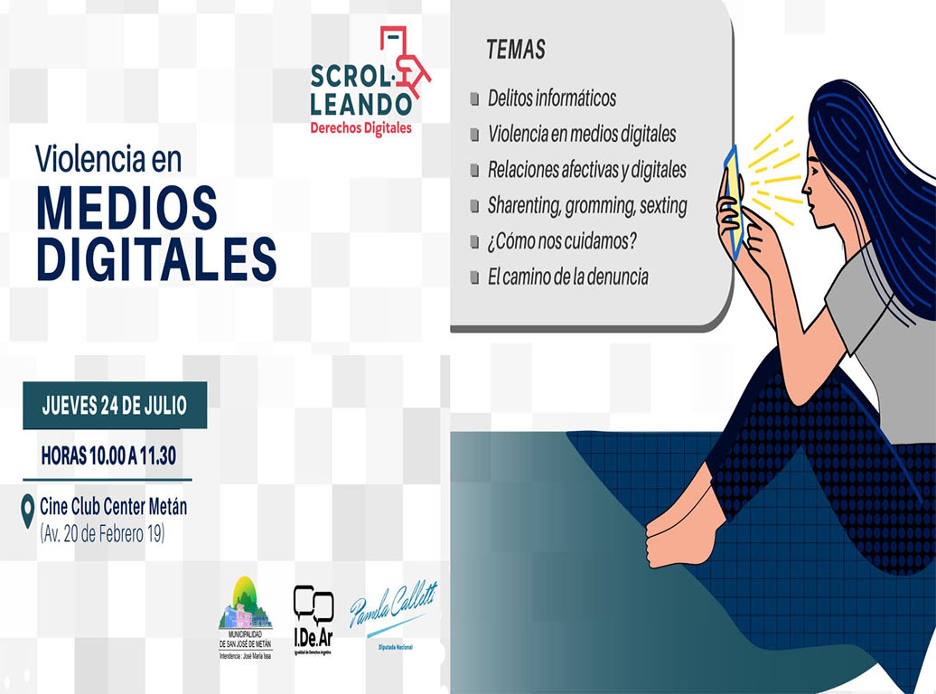 CAPACITACIÓN SOBRE VIOLENCIA EN MEDIOS DIGITALES: “SCROLLEANDO DERECHOS"